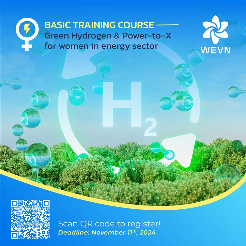 Basic Training course green Hydrogen & Power-to-X for women in Energy sector