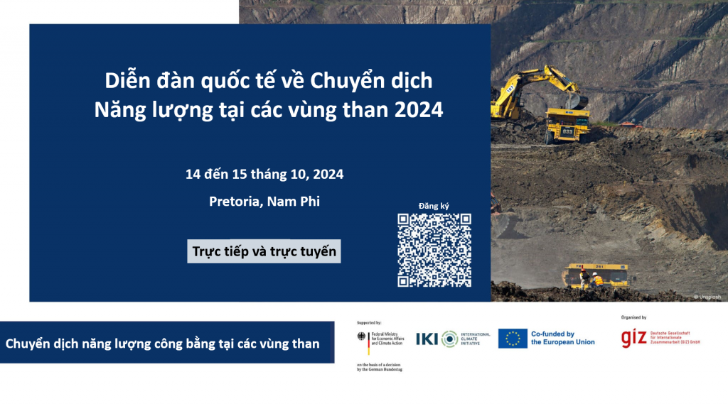 Diễn đàn quốc tế về Chuyển dịch năng lượng tại các vùng than 2024